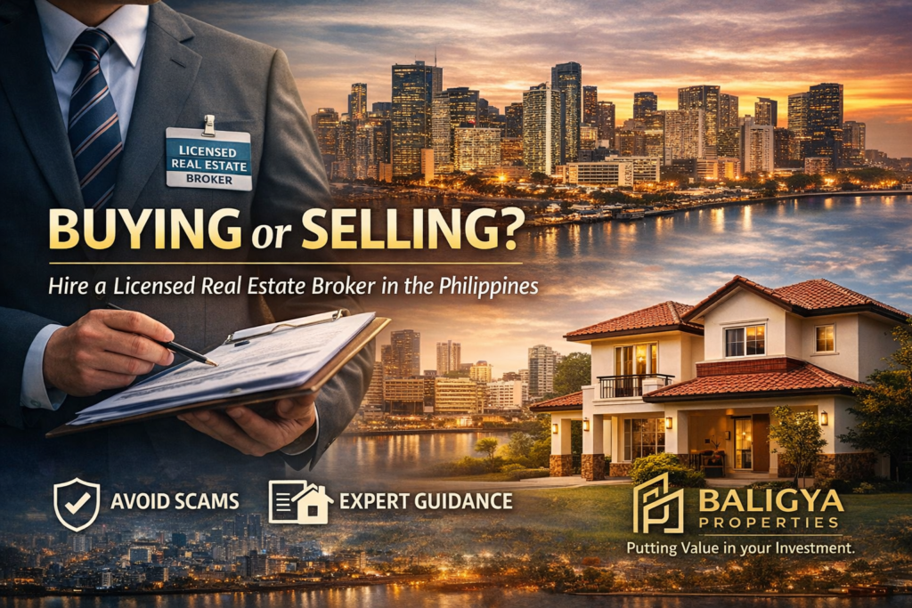 hiring a licensed broker in manila