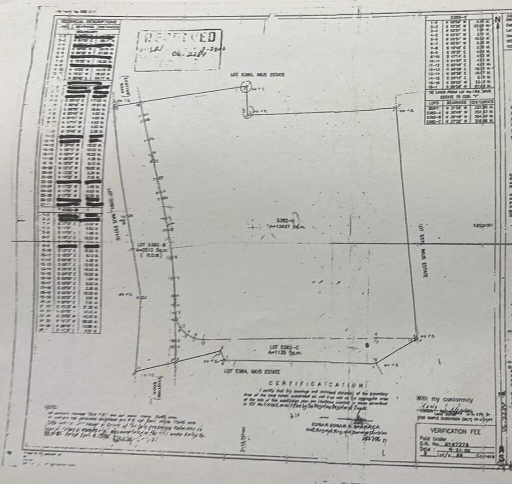 Strategic Commercial Corridor Site – Bacoor Boulevard 3 lot plan