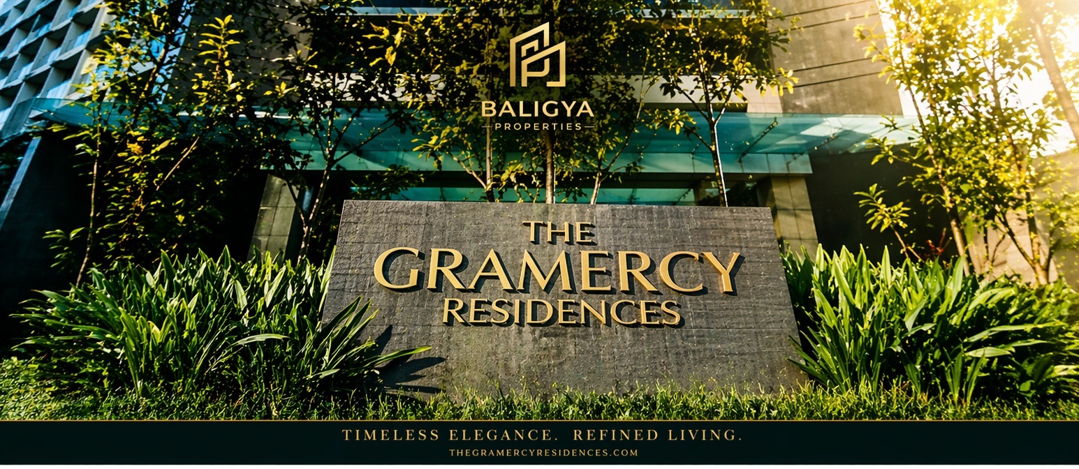 gramercy with gold logo in the middle