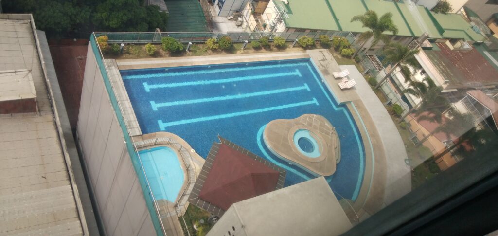 View of swimming pool amenity of Bayview Mansion