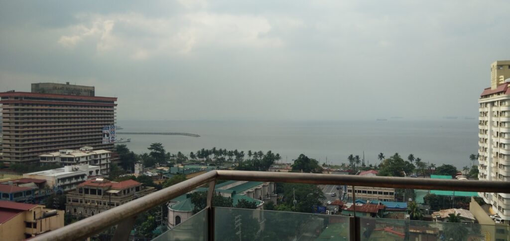 Balcony View of Manila Bay from the Master's Bedroom