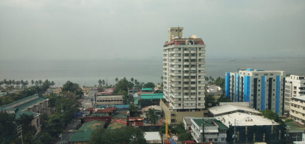 view from the balcony of the unit